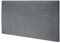 MOLLIS Panneau Rembourré, Panneau Mural Rectangulaire et Décoratif, comme Tête de Lit ou Protection Contre Les Chocs, Réduit Le Bruit et Améliore L'acoustique, en Mousse, 60 x 30 cm, Anthracite