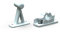 W4 Sprung Static Caravan Door Retainer Catch