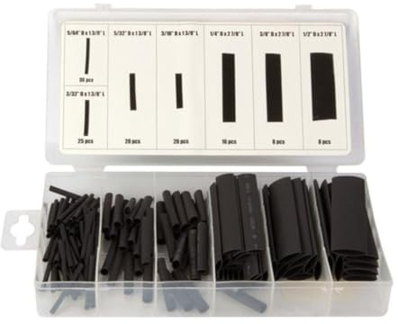 Perel HAS07 Heat Shrink Tube Set (Pack of 127)