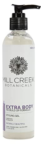 Mill Creek Natural Styling Gel- Extra Body - 8 fl. oz/ 240 ml.