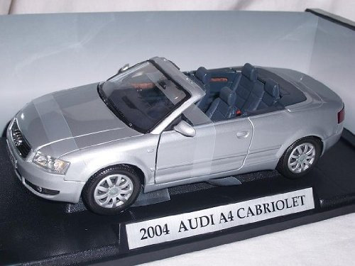 MONDO MOTORS A*u*d*i A4 A 4 Silber Cabrio Cabriolet 2004 1/18 Modellauto Modell Auto