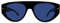 BOSS HUGO 1443/S Brille, Black, 56 für Herren, schwarz