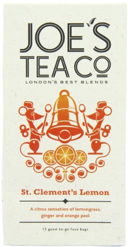 Joe's Tea Co. St. Clement's Lemon - 15 x organic pyramid tea bags