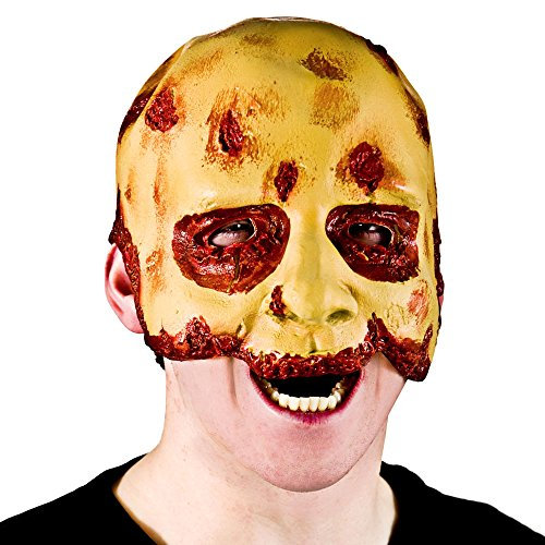 New Adults Half Face Zombie Mask Halloween Fancy Dress Up Costume Scary Horror