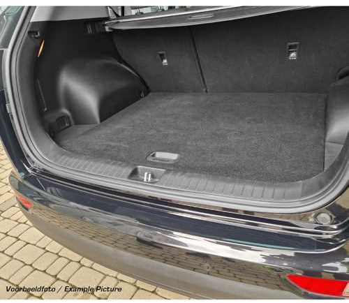 MAX6 Passgenaue Heckstoßstangenschutzfolie kompatibel mit Mercedes C-Klasse W205 Kombi 2014- - Transparent