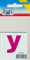 Avec Double DO® Stanzschablone, Alphabet groß y, Schablonengröße 5 cm x 5 cm
