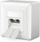 deleyCON 1x CAT 6a Universal Socket de Red - 2x Puerto RJ45 - Blindado - Superficie o Rasante - 10 Gigabit Ethernet Red - EIA/TIA 568B - Blanco