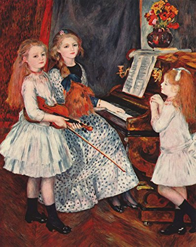 Pierre Auguste Renoir - Girls and Piano - Large - Semi Gloss Print