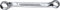 STAHLWILLE Nr. 180a Doppelringschlüssel Schlüsselweite 1/2 x 9/16 L.141 mm