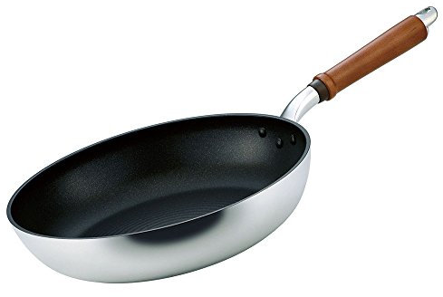 Hokuriku Aluminum Sen Ren Cast Padella 30 cm (Faccia Interna in Teflon Platinum Plus di Elaborazione)
