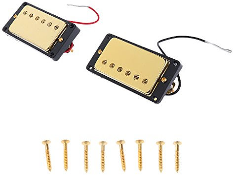ein Set Gold abgeriegelt Humbucker Pickup für Gibson LP Gitarre