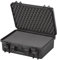 Waterproof Large Protective Hard Camera Case with Foam - IP67 Rated Dustproof Outdoor Protection for GoPro HERO2 HERO3, DSLR, SLR, Lenses and Accessories (Black)