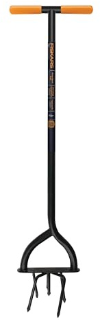 Fiskars 79906935J, 40 Inch Long Handle Steel Tiller