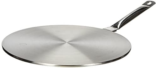Ibili 703728 Adaptateur induction - vitrocéramique 28 cm (Inox 18%), Argent