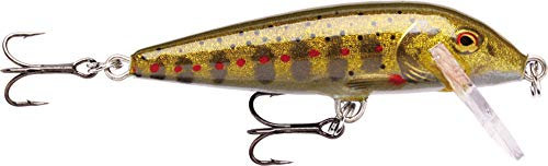Rapala Unisex-Adult Countdown Locken, Gold Juvenile Trout, 5cm
