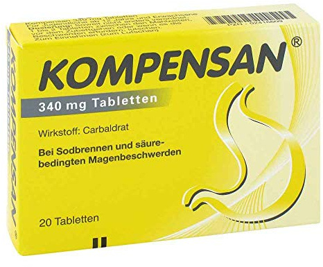 KOMPENSAN Tabletten 340 mg 20 St