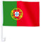 Alsino Länder Auto Fahne Autoflagge Autofahne Fahne Auto Länderflagge Auto Fenster Flagge, Modell wählen:Portugal