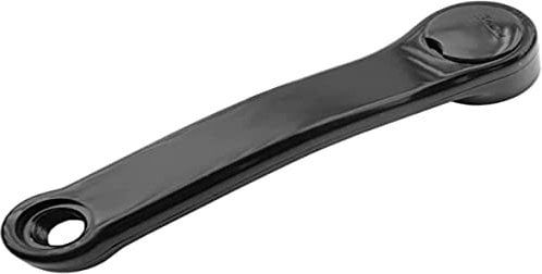 Kurbel laminierter Stahl Links schwarz Fahrrad (152 mm), schwarzes Set
