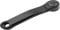 Kurbel laminierter Stahl Links schwarz Fahrrad (152 mm), schwarzes Set