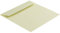 100 Stück, Farbige Briefumschläge, 160 x 160 mm, Haftklebung mit Abziehstreifen, Gerade Klappe, 130 g/qm Colorista, Ohne Fenster, Creme (Creme-Gelb), Blanke Briefhüllen