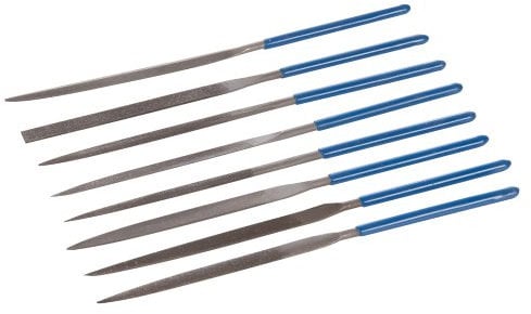 Silverline MS100 Jeu de 10 limes aiguilles 140 mm