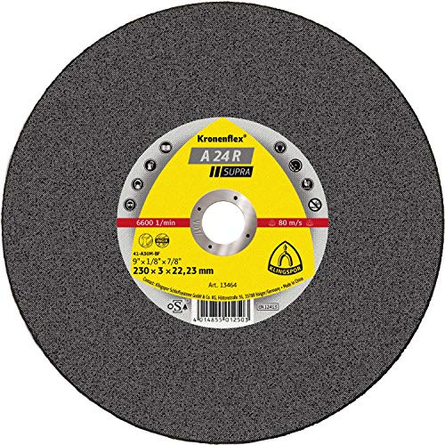 KLINGSPOR 13478A 13478 A 24 R Trennscheibe 230x3x22,23 mm
