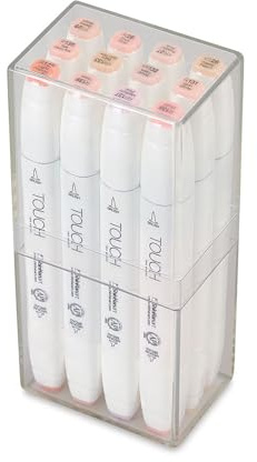 Touch Brush Marker 12er Set Skin Tones