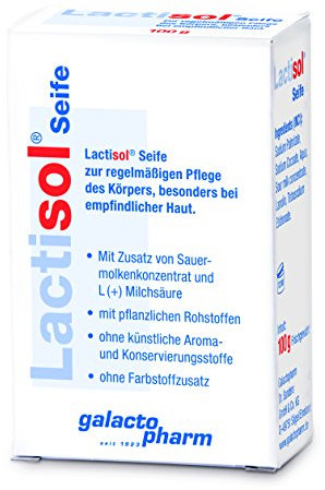 Lactisol Seife, 100 g - für trockene und rissige Haut