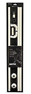 Rahmen Universal für Duschvorhang/Schale aus Aluminium lackiert.