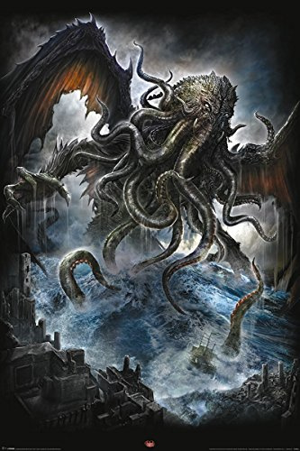 Spiral Cthulhu Poster Standard