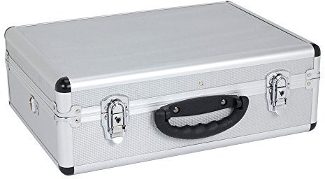 KREATOR KRT640102S - Maletín de alu 460x330x155mm plata