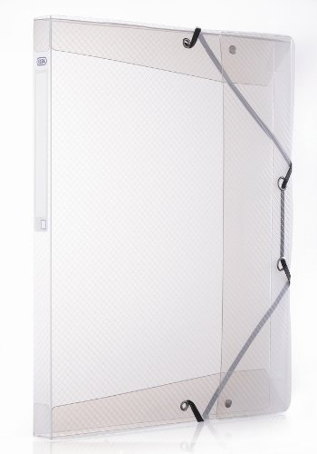 Elba 100200553 Sammelbox hawai, PP 0.7 mm, für circa 200 DIN A4-Blätter, 12 Stück, farblos