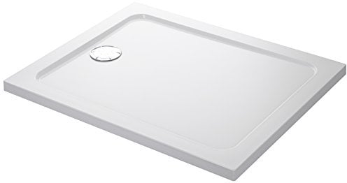 Mira Showers 1.1697.007.WH Rectangle 1000 x 800 mm Flight Low Shower Tray - White