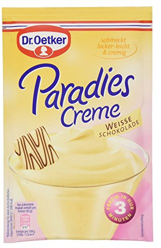 Dr. Oetker Paradies Creme Weiße Schokolade, 70 g
