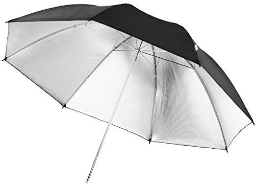 Walimex Pro Reflexschirm 109 cm schwarz/silber