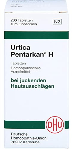DHU Urtica Pentarkan H Tabletten bei juckenden Hautausschlägen, 200 St. Tabletten