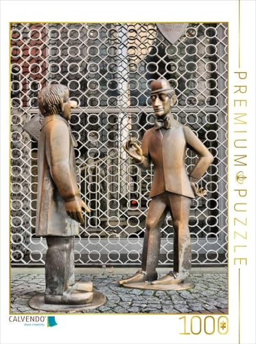 CALVENDO Puzzle Tünnes und Schäl | 1000 Teile Lege-Größe 48 x 64 cm Foto-Puzzle für glückliche Stunden