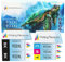 Printing Pleasure 5 Tintenpatronen kompatibel zu HP 932XL HP 933XL für HP Officejet 6100 6600 6700 7110 7600 7610 7612 - Schwarz/Cyan/Magenta/Gelb, hohe Kapazität