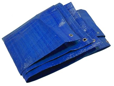 Neilsen CT1049 Heavy Duty Tarpaulin 4ft x 6ft – Waterproof & Tear Resistant Cover for Outdoor Multi-Purpose Use