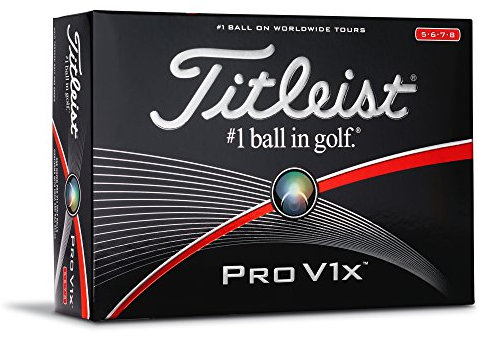 Titleist Pro V1x Golfbälle der ersten Generation (EIN Dutzend) Einheitsgröße weiß