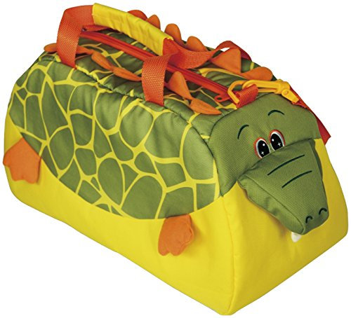 Bieco 04015214 - Kinder Universaltasche Krokodil, ca. 40 x 25 x 20 cm