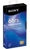 Sony T-120 6hrs(ep) Premium Grade Vhs Tape (single) by Sony