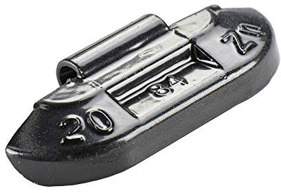 PERFECT EQUIPMENT Auswuchtgewichte schwarz 20g | 100x Schlaggewichte Stahlfelgen schwarz | Wuchtgewichte schwarz Stahlfelgen Reifenwechsel