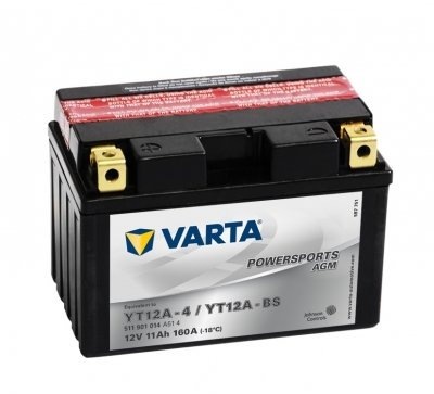 batterie Varta Funstart AGM 511901014 A514 12 Volt 11Ah (Akku) YT12A-4 YT12A-BS
