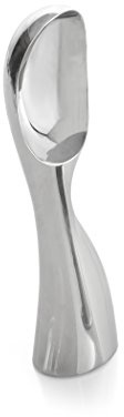 nambe Ice Cream Skoop | Heavy Duty Ice Cream Scoop for Spooning Frozen Hard Gelato, Sorbet and Cookie Dough | Ergonomic Metal Easy-Grip, Made from Zinc Alloy | 7.5 – Inch | Dishwasher Safe