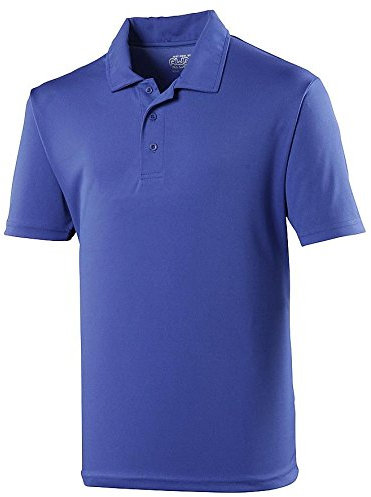 AWDis Mens Just Cool Polo Shirt JC040 Royal Blue L