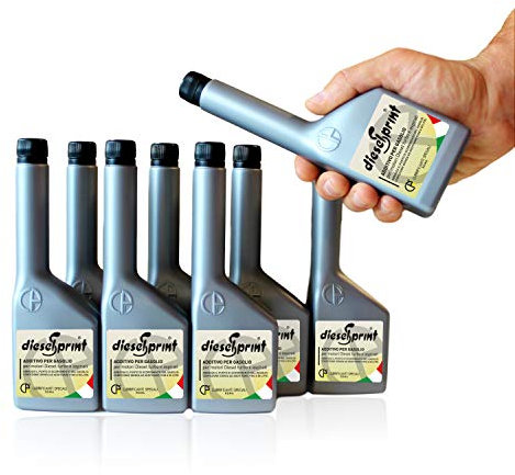 DIESELSPRINT Multifunktions Additiv für Diesel Motoren 1 LITER (8 Flaschen von 125 ml)