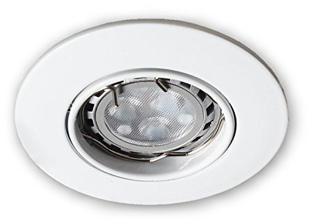 LICHT DISCOUNT LED Spot Einbaustrahler 12 V - 3,3 Watt MR11 weiss - Einbauleuchte Lampe