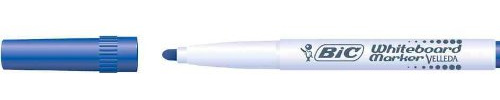 VELLEDA Whiteboard-6 Marker Weißwandtafeln 1741 Velleda Medium Filzstift blau