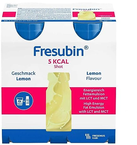 Fresubin 5 kcal Shot Lemon Lösung 4X120 ml